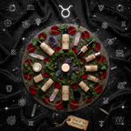 AMVital Advanced Even-Tone Routine – Overhead Mandala Flat-Lay – Enchanted Apothecary