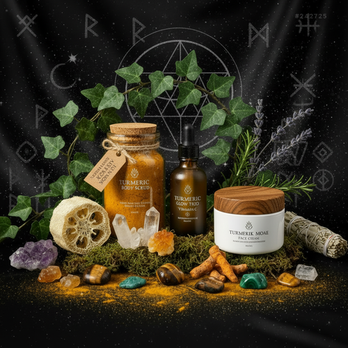 AMVital Turmeric Glow Duo – Soap + Serum – Master Style – Iron & Ivy Apothecary