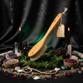 Bath Body Brush With Long Bamboo Handle – Enchanted Apothecary