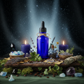 Blue Balance Face Serum – Old Apothecary Altar – Iron & Ivy Apothecary