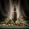 Coffee Bean Eye Lift Serum – Cosmic Silver-Espresso Enchantment – Iron & Ivy Apothecary