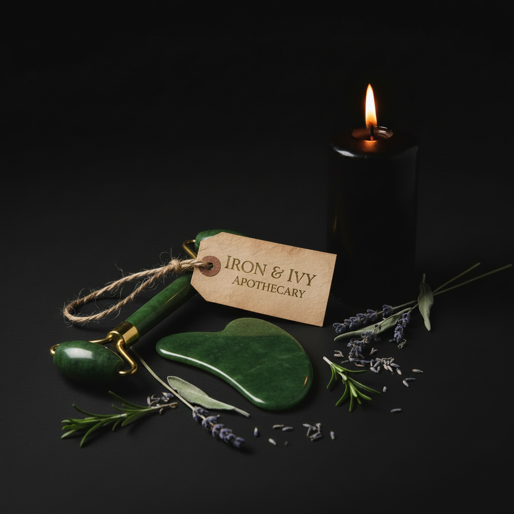 Jade Facial Roller & Gua Sha — Brighter