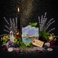 Lavender + Mint Handmade Tallow & Goat Milk Soap Bar – Enchanted Apothecary