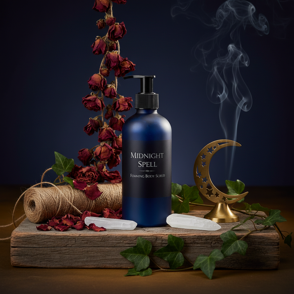 Midnight Spell Foaming Body Scrub