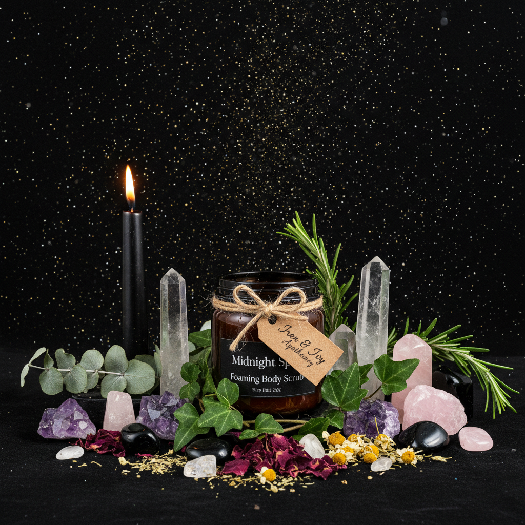 Midnight Spell Foaming Body Scrub