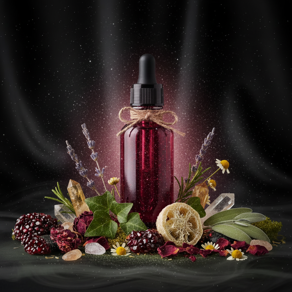 Pomegranate Glow Serum – Enchanted Hero Shot – Iron & Ivy Apothecary