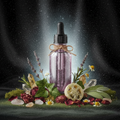 Rose Glow Anti-Aging Face Serum – Cosmic Silver Enchantment – Iron & Ivy Apothecary