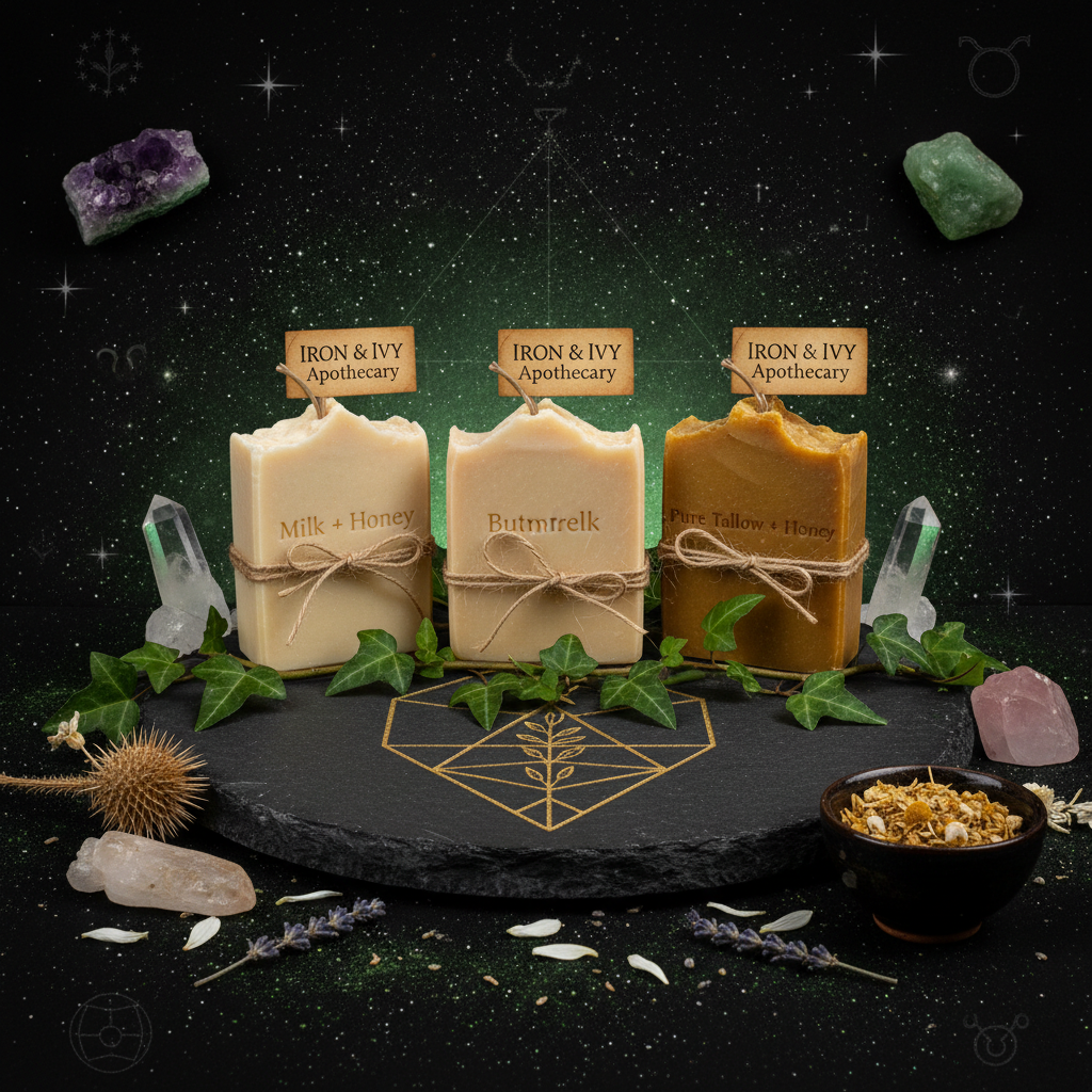 Tallow + Goat Milk Soap Bar Trio